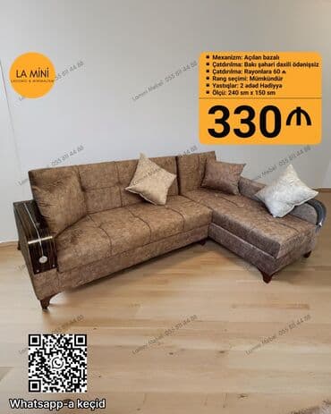 divan ortusu: Künc divan, Yeni, Açılan, Bazalı, Parça, Şəhərdaxili pulsuz çatdırılma — 1