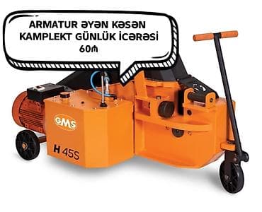 pec yuyan aparat: Armatur əyən və kəsən avadanlıq — komplekt icarə - Günlük icarə — 4