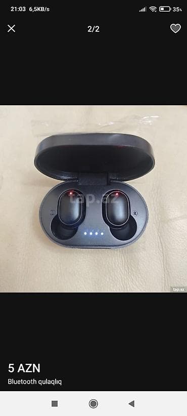 galaxy note: A6S True Wireless Headset – Bluetooth 5.3 TWS qulaqlıq Xüsusiyyətlər — 2