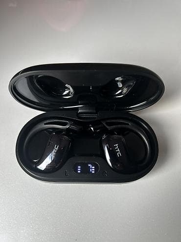 Simsiz (Bluetooth) Qulaqcıqlar, HTC, rəng - Qara