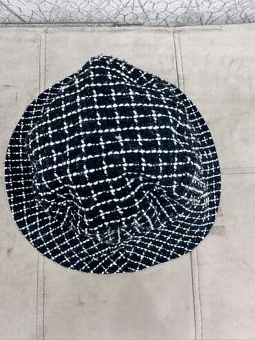 qara hicab: İkiüzlü (reversible) “bucket hat” papaq - Dizayn: Bir tərəfi qara — 2