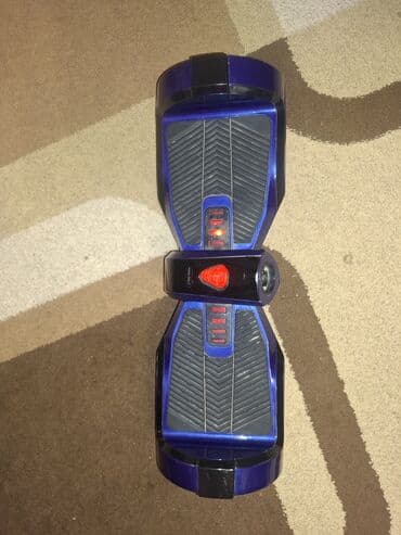 Электросамокаты: Self-balancing skuter (hoverboard), mavi rəng. Xüsusiyyətlər: - İki — 6