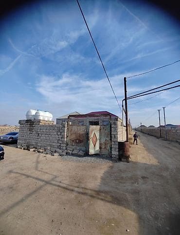 mida yasamal 3 otaq: 2 otaqlı həyət evi - Plan: 2 ayrı yataq/yaşayış otağı, ayrıca mətbəx — 6