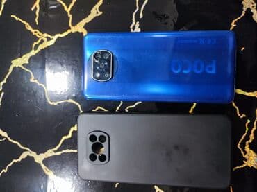 алиса купить в баку: Poco X3, 64 ГБ, цвет - Синий, Отпечаток пальца — 2