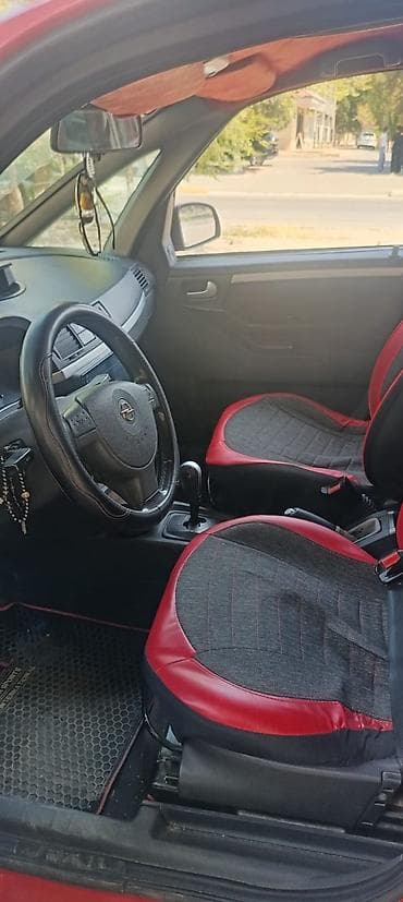 nissan note mini: Opel Meriva, qırmızı rəngli, şəhər və ailə istifadəsi üçün rahat — 6