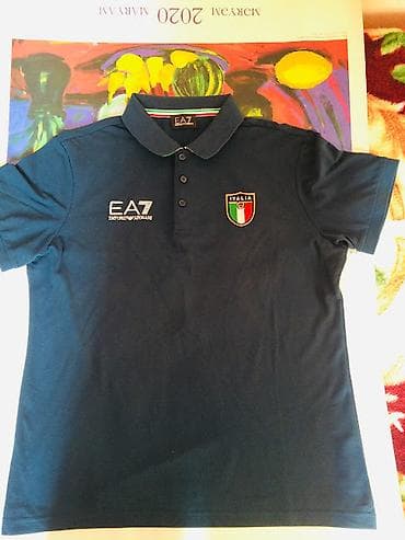 Polo köynək, Ea7, L, rəng - Göy lalafo.az -da Polo köynək, Ea7, L, rəng - Göy