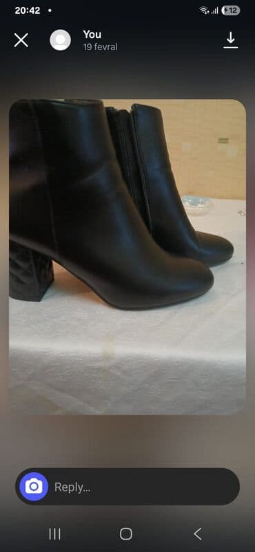 Çəkmə, Nine West, Ölçü: 38, rəng - Qara, İşlənmiş