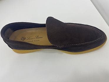 kajila ayaqqabi: Loro Piana “Summer Walk” kişi mokasinləri - Material: yumşaq təbii — 2