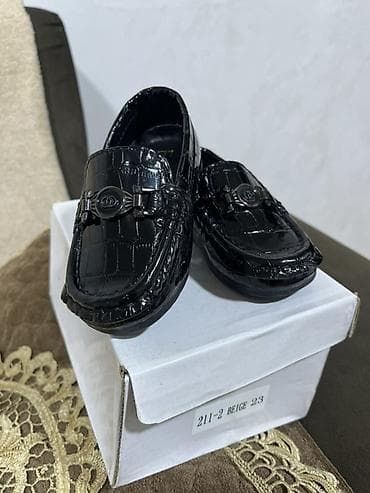 yun corab: Rəng - Qara Mokasinlər, Foiletti Kids, Ölçü: 21, Oğlan üçün — 2