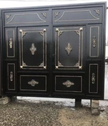 жер тошок: Железо Дворовые ворота, Распашные, 3 м, Механические, С дверью, цвет - Голубой, Нет кредита, Платная установка, Платная доставка — 68