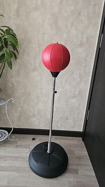 Boks məşqi üçün şaquli refleks armudu (speed bag) dəsti. - Yuxarıda — 1
