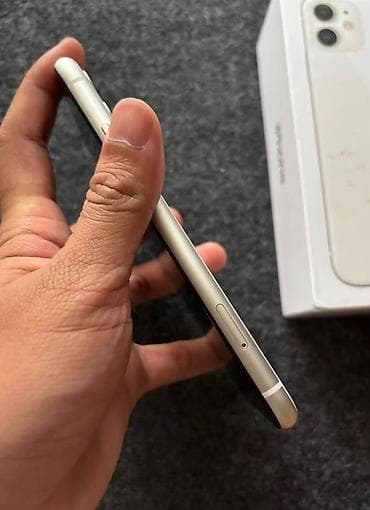 ipad 6 plus: IPhone 11, 128 GB, Ağ, Zəmanət, Kredit, Barmaq izi — 4