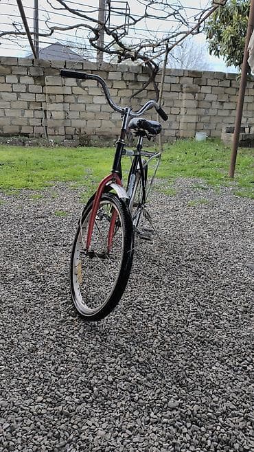 velosiped diskleri: Şəhər velosipedi 26", sürətlərin sayı: 1 — 1