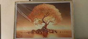 Ev saatları: Çərçivəli dekorativ tablo kolleksiyası - Mövzu: təbiət mənzərələri və — 5