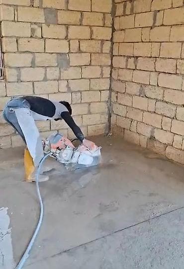 Betonun kəsilməsi xidməti - Dəqiq və səliqəli beton kəsimi: döşəmə — 1