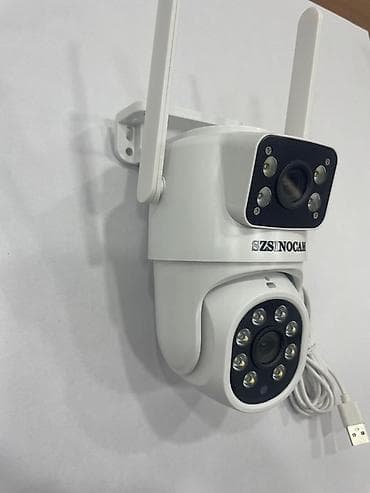 güneş panel kamera: ⸻ 📹 SZSINOCAM 2 Linzalı Wi-Fi Təhlükəsizlik Kamerası 🔒 Evinizi — 5