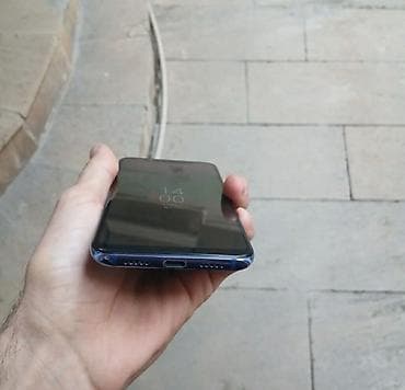 rəsmi note 8 pro: Xiaomi Mi 8, 64 GB, rəng - Göy, 
 Barmaq izi — 3