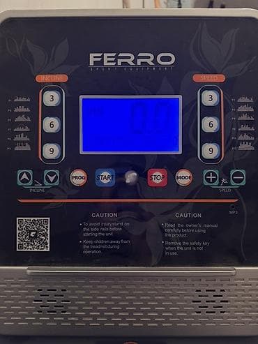 akustik gitara satisi: Ferro Sport Equipment qaçış trenajoru - Güclü elektrikli qaçış yolı — 3