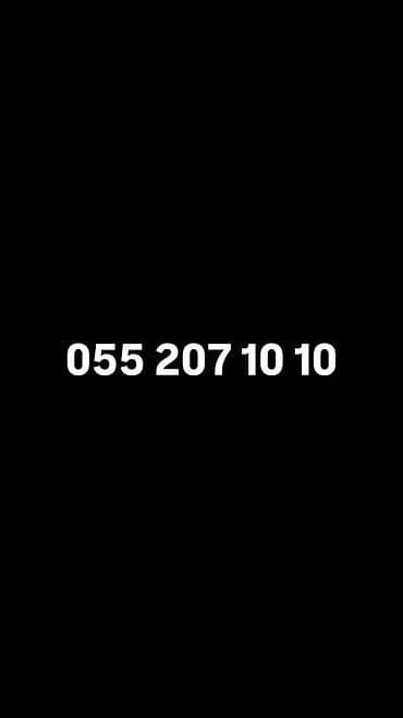 070 nomreler: VIP mobil nömrə: 055 207 10 10 - Yadda qalması asan, təkrarlanan “10 — 1
