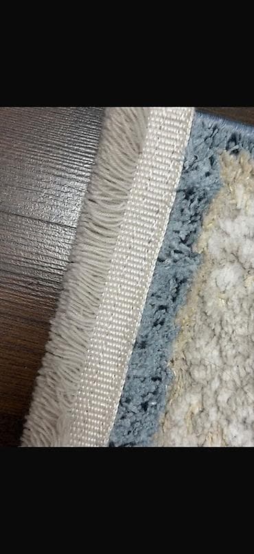 Süfrələr: Xalça – klassik naxışlı, açıq bej və mavi tonlarda - Ölçü: təxmini — 5