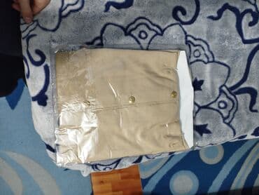 ağ kişi tuflisi: Köynək, M, rəng - Bej — 1