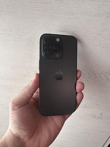 iphone 12 satış: IPhone 14 Pro, 128 GB, Qara, Face ID, Sənədlərlə — 3