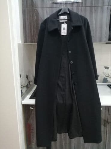 каролина валиант шубы в баку цены: Пальто, Zara, 5XL, цвет - Черный — 2