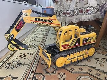 stacktrack oyuncaq dəsti: Uşaq ekskavatoru – KUMATSO “Heavy Excavator” (CP 840 RM) - Tip — 1