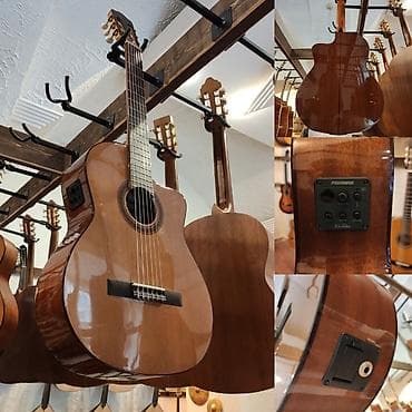 gitara tuner: Elektro klassik gitara Cordoba C5-CE Simlərin sayı: 6 Üst: Bərk sidr — 1