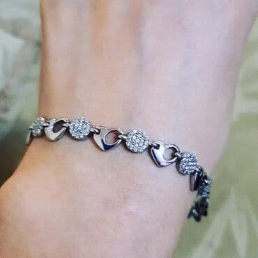 gumuş qolbağ: Bilərzik, Gümüş, 925 Əyar — 1