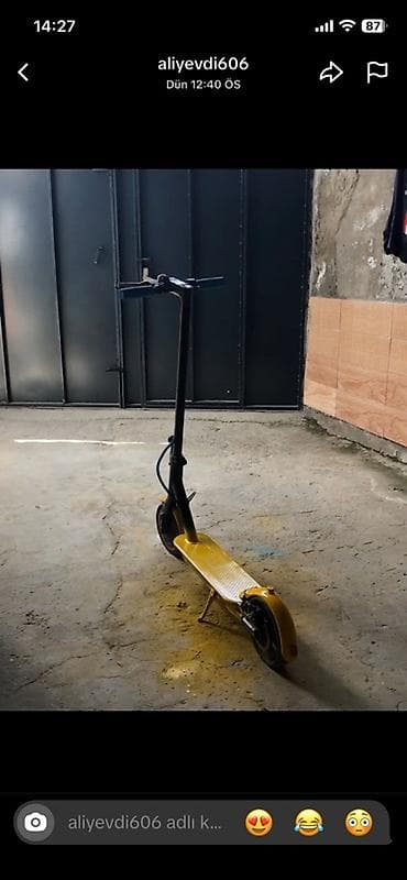 2 el scooter: Satılır adaptırı üsdünde verilir 1 ci yiyesiyem indirim olnacaq real — 2