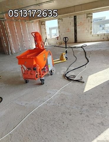 turk makina: Suvaq işi ağdağ suvaq xidməti makina ilə vurma xidməti, qiymət — 1