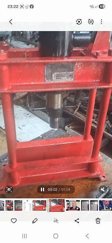 Декоративные панели для стен: Məhsul: Hidravlik pres (rəqəmsiz domkratlı konstruksiya) Təsvir: - — 7