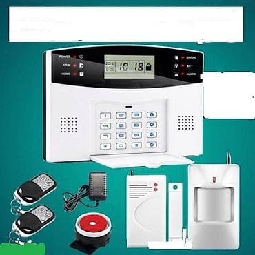 Siqnalizasiya W2M. Təhlükəsizlik sistemləri funksiyaları : •gsm (mobil