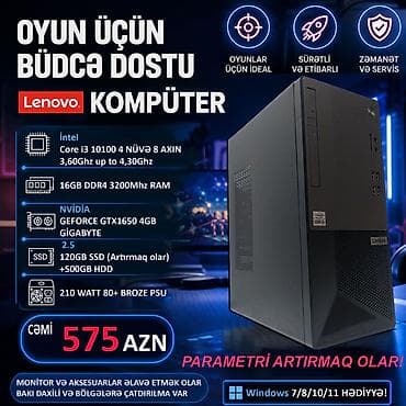 i 7: MÜVƏQQƏTİ ŞOK ENDİRİM!!! ⭐Tək Sistem Bloku - 575 AZN ⭐KOMPLEKT CƏMİ - — 1