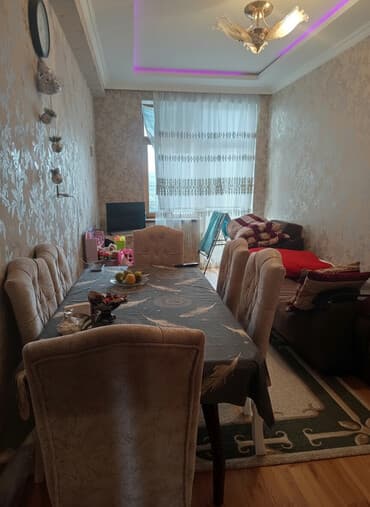 bilinçik tavası: Qonaq otağı üçün, Açılmayan, Dördbucaq masa, 6 stul — 1