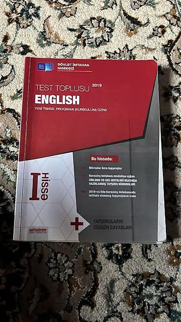 kitab alan: Məhsul: DİM “Test Toplusu 2019” seriyası – Abituriyent nəşri Dəst — 4