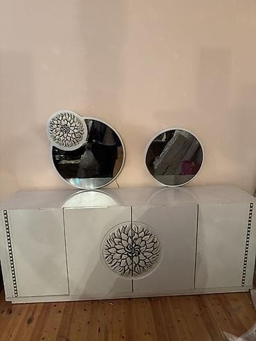 delloro mebel instagram: Qonaq otağı üçün, İşlənmiş, Açılmayan, Dördbucaq masa, 6 stul — 4