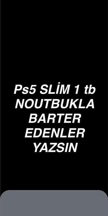 video player: PlayStation 5 Slim – 1 TB versiyası. Noutbukla barter Xüsusiyyətlər — 1