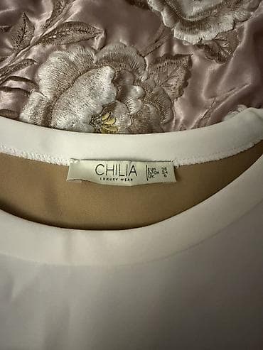 maykalar: CHILIA Luxury Wear qadın bluzası - Model: qısa qollu, düz kəsim - — 2