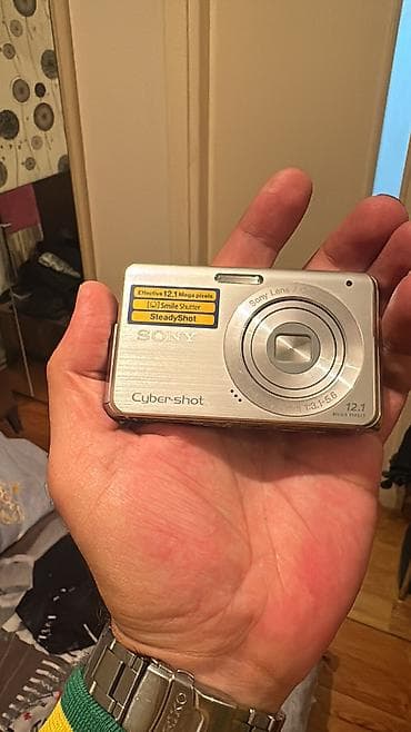 Sony Cyber-Shot W190 12.1 megapixel islek veziyyetdedir batareyasi 2 — 4