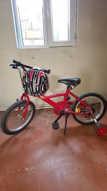 usaq ucun velosiped instagram: Dörd təkərli Uşaq velosipedi 16", sürətlərin sayı: 1, Ünvandan götürmə — 1