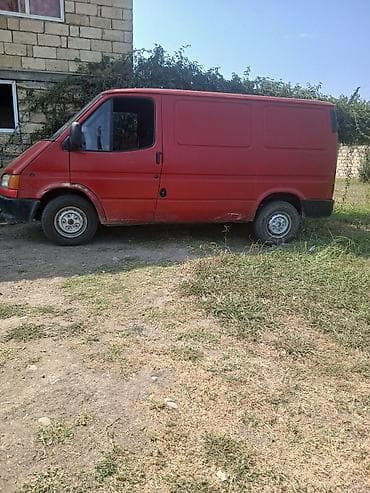 фургоны категории б: Ford Transit yük furgonu – qırmızı rəng - Kuzov: qapısız panel — 4