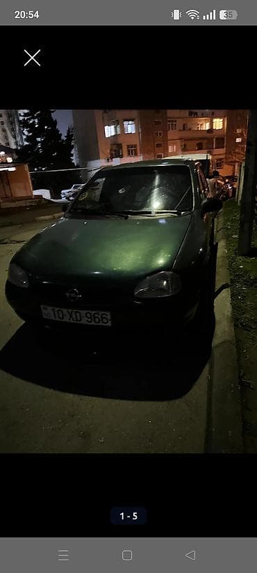 masin bazari az: Opel Corsa: 0.5 l | 2000 il Hetçbek — 2