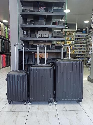 dart: Səyahət üçün 3-lü çamadan dəsti - Korpus: sərt və yüngül material — 1