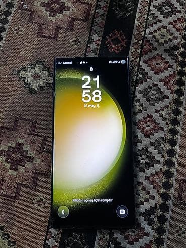kontakt home s25: Samsung Galaxy S23 Ultra, rəng - Qara — 1
