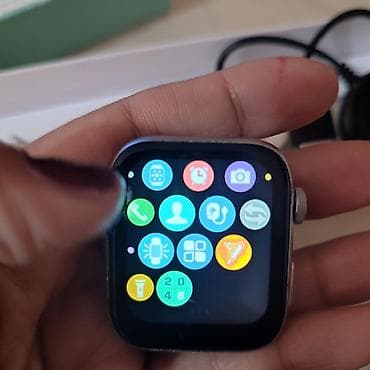 veb vatsap com: Yeni, Smart saat, Sensor ekran, rəng - Ağ — 3