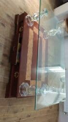 стол стулья: Jurnal masası, Açılmayan, Şüşə, Dördbucaq masa — 4