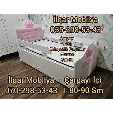 ucuz krafat: Oğlan üçün, Yeni, Çarpayı, Bazasız, Matrassız, Siyirməsiz — 5