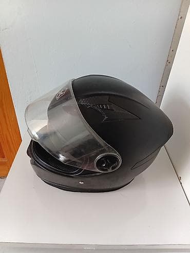 cg motor: Tam üzlü motosiklet dəbilqəsi - Rəng: mat qara - Korpus: aerodinamik — 4